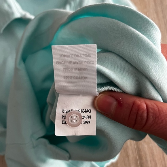 Little English Boy’s Aqua Polo Shirt Short Sleeves - Size 8 - Picture 5 of 8